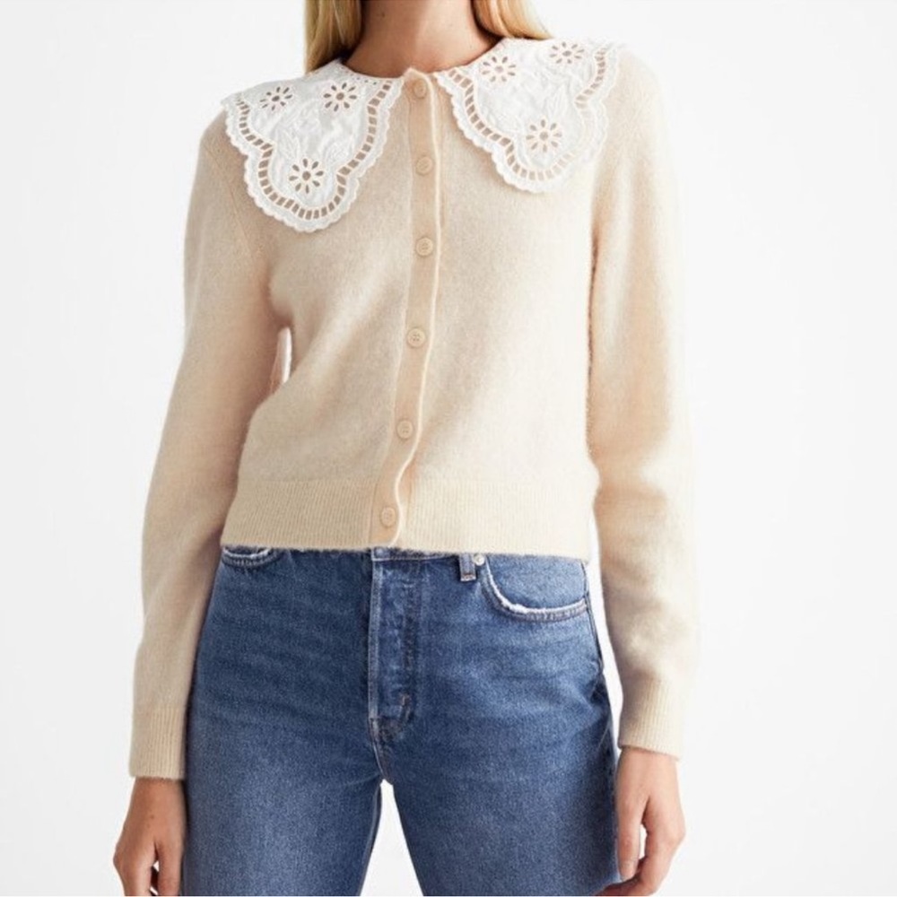 & Other Stories Alpaca Blend Cardigan Sweater